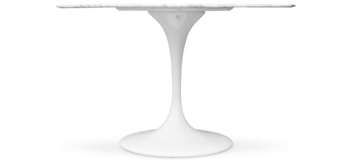 Table à manger ronde - 120 cm - Marbre - Tulip