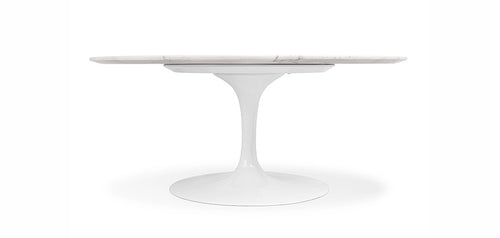 Table à manger ronde - 110 cm - Marbre - Tulip