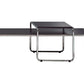 Pack de 2 tables basses empilables - bois et acier - Lacky