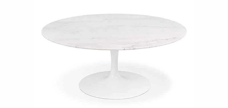Table à manger ronde en marbre - 90cm - Tuli