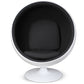 Fauteuil design boule - Tissu rembourré - Batton
