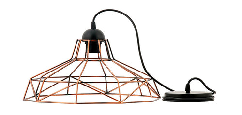 Lampe de plafond design industriel - Lampe suspendue rétro - Nova