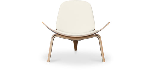 Fauteuil design - Fauteuil scandinave - Revêtement en similicuir - Lucy