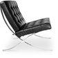 Designstol - Trukket med skinn - Town