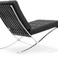 Designstol - Trukket med skinn - Town