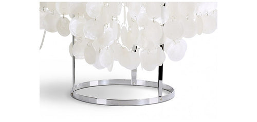 Lampe de Table à Disques en Nacre - Lampe de Salon - Fun