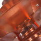 Plafondlamp van brons - Kleine hanglamp met artisjokdesign - Atrich