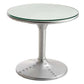 Table basse ronde - Table d'appoint style aviateur - Métal - Tulip