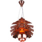 Lustre de plafond - Lampe à suspension en bronze avec design Artichaut - Grand - Atrich
