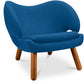 Fauteuil bekleed met stof - Scandinavisch design - Pelitano