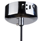 Lampa sufitowa design - Mała lampa wisząca z chromowanego metalu - Carter