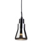Lampa sufitowa design - Mała lampa wisząca z chromowanego metalu - Carter