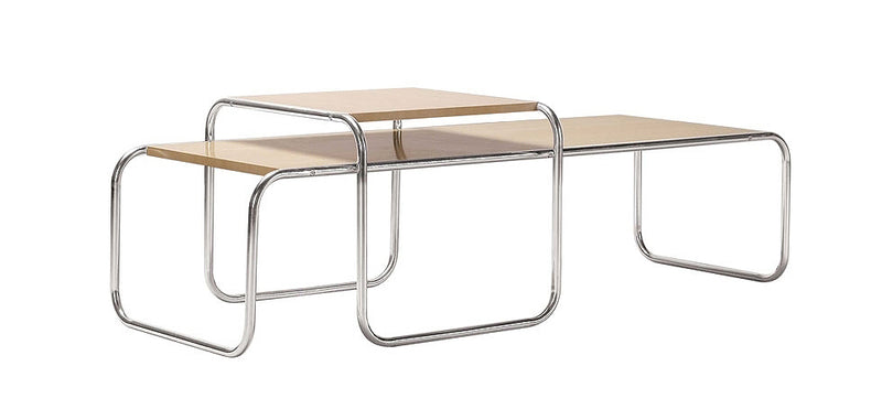 Lot de 2 tables basses - Bois et métal - Lacky