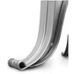 Table d'appoint - Design industriel en fer - Argent - Barin