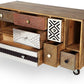 Meuble TV en bois - Stile Vintage avec impression - Mady