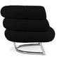 Fauteuil Design - Revêtu de Cuir - Bivendun