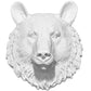 Decoração de Parede - Cabeça de Urso Branco - Uka