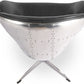 Fauteuil avec accoudoirs - Style aviateur - Revêtu de cuir - Via