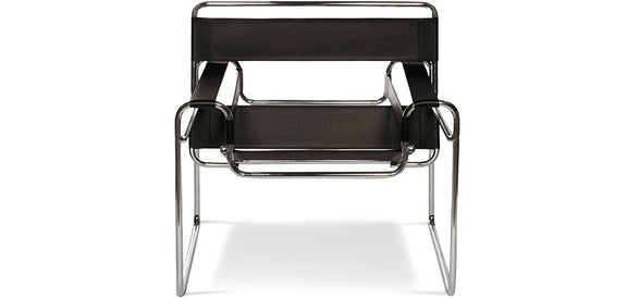 Lounge Chair - Leatherette & Metal - Ivan - gallery 1
