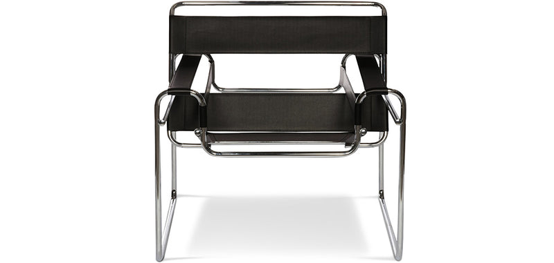 Lounge Chair - Leatherette & Metal - Ivan - gallery 1