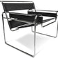 Lounge Chair - Leatherette & Metal - Ivan - gallery 2