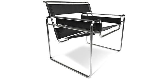 Lounge Chair - Leatherette & Metal - Ivan - gallery 2