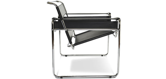 Lounge Chair - Leatherette & Metal - Ivan - gallery 4