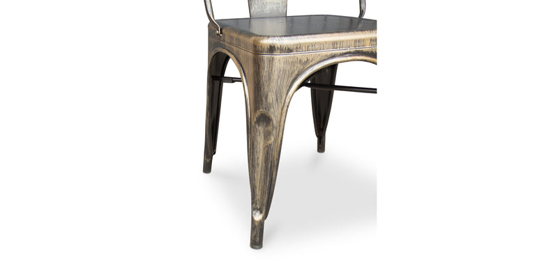 Steel Dining Chair - Industrial Design - New Edition - Stylix - gallery 5