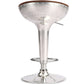 Round metal stool - aviator style - 70 cm - Aviator