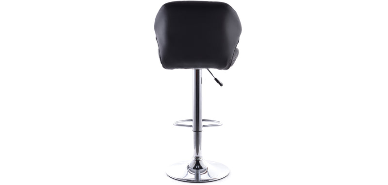 Tabouret de bar design pivotant avec dossier - Dossier