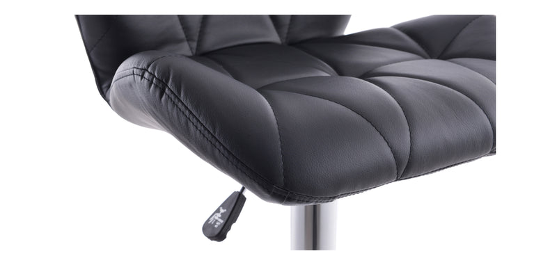 Tabouret de bar design pivotant avec dossier - Dossier