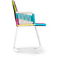 Chaise d'extérieur avec accoudoirs - Chaise de jardin - Multicolore - Frony