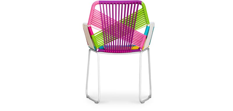 Outdoor Chair with Armrests - Garden Chair - Multicoloured - Frony - gallery 9