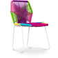 Chaise d'extérieur - Chaise de jardin - Multicolore - Frony