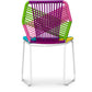 Chaise d'extérieur - Chaise de jardin - Multicolore - Frony
