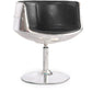 Chaise Cognac Aviator - Style Eero Aarnio - Cuir Premium