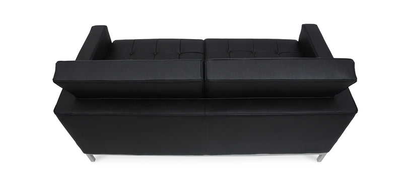 Canapé en Cuir - 2 Places - Konel