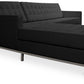 Chaiselongue Design - skóra pokryta - Nova