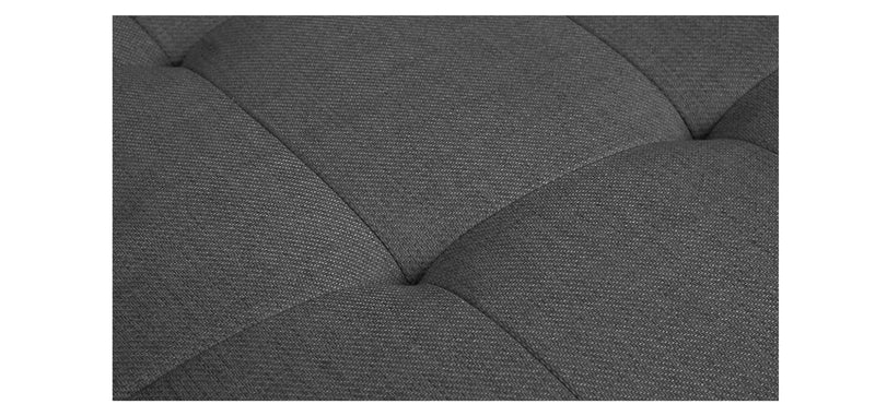 Chaise longue avec 5 places - Tissu d'ameublement - Yemy