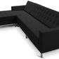 Design chaise longue - Upholstery in Polipiel - Nova