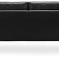 Sofa trukket med kunstskinn - 2 seter - Chaggai