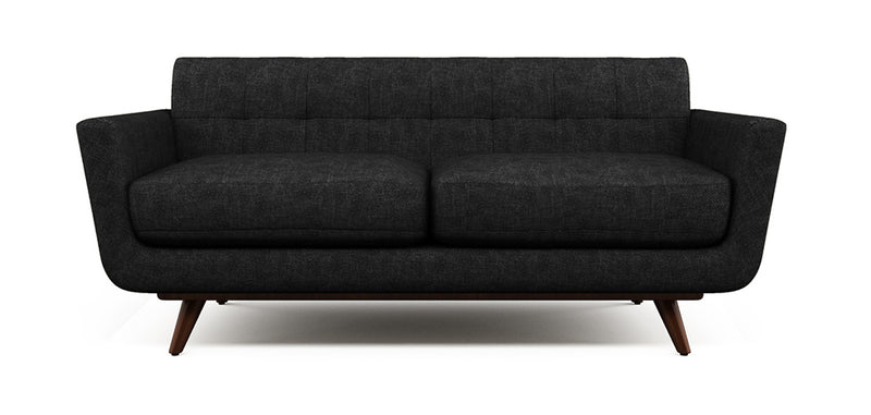 Canapé 2 Places - Style Scandinave - Revêtu de Lin - Milton