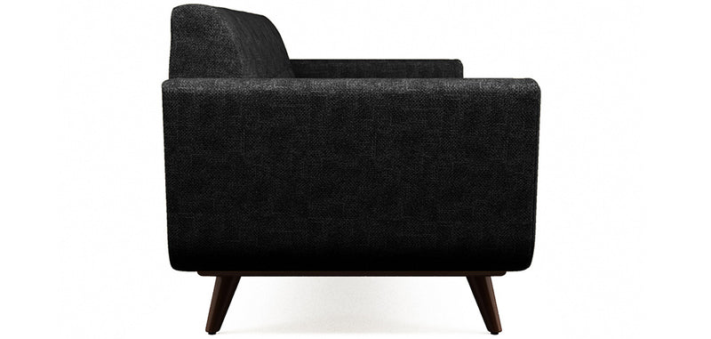 Canapé 2 Places - Style Scandinave - Revêtu de Lin - Milton