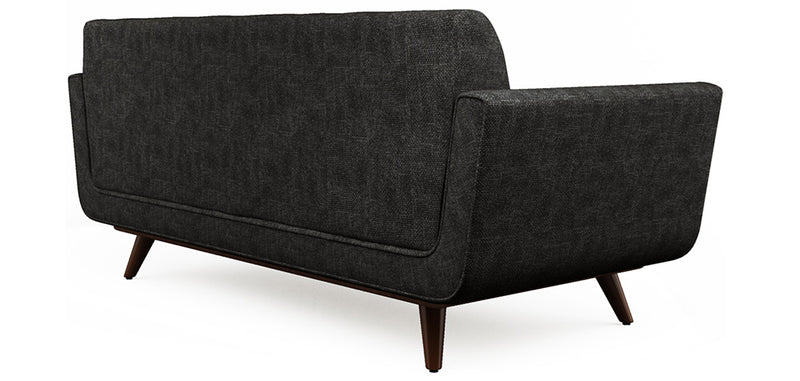 Canapé 2 Places - Style Scandinave - Revêtu de Lin - Milton