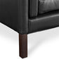Sofa skórzana - 3 miejsca - Menache