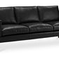 Sofa skórzana - 3 miejsca - Menache