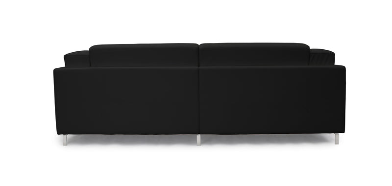 Canapé Revêtu de Similicuir - 2 Places - Cawa