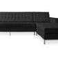 Chaise Longue Design - Revêtement en Cuir - Droite - Sama