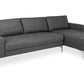 Chaise longue with 5 seats - Upholstery fabric - Yomy