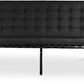 Faux Leather Upholstered Sofa - 2 Seats - Town